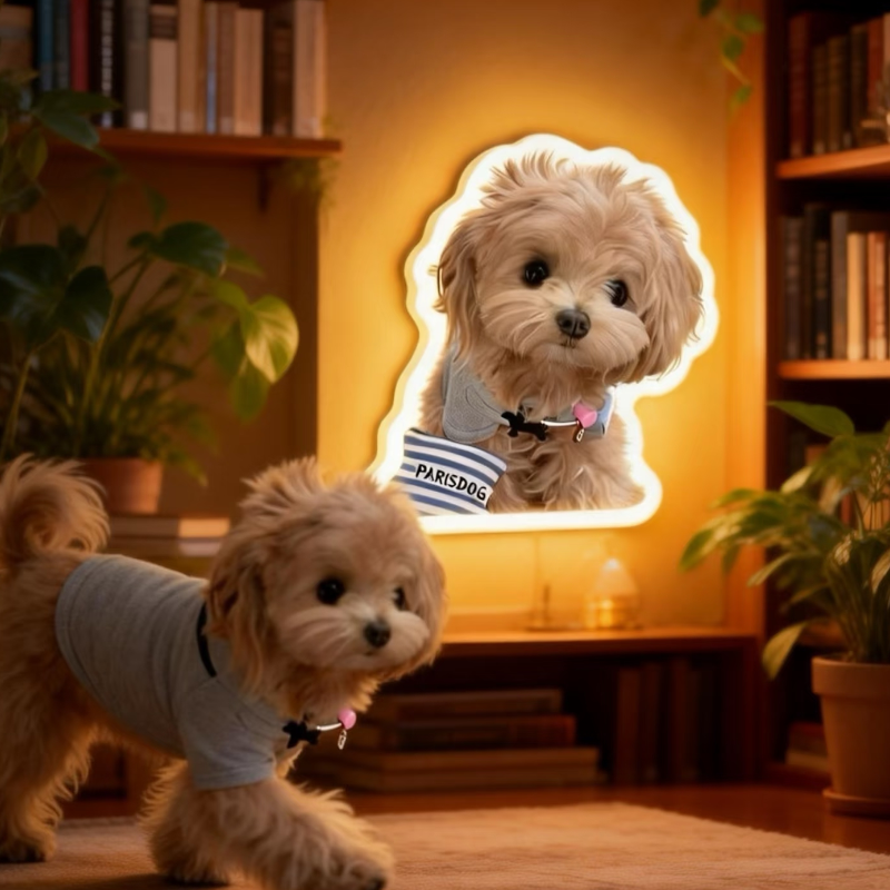 Personalized Pet Home Night Light