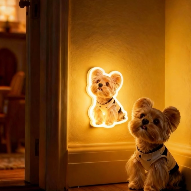 Personalized Pet Home Night Light