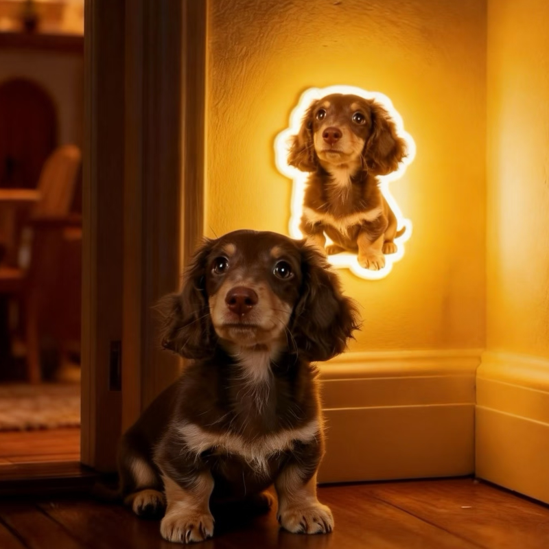 Personalized Pet Home Night Light