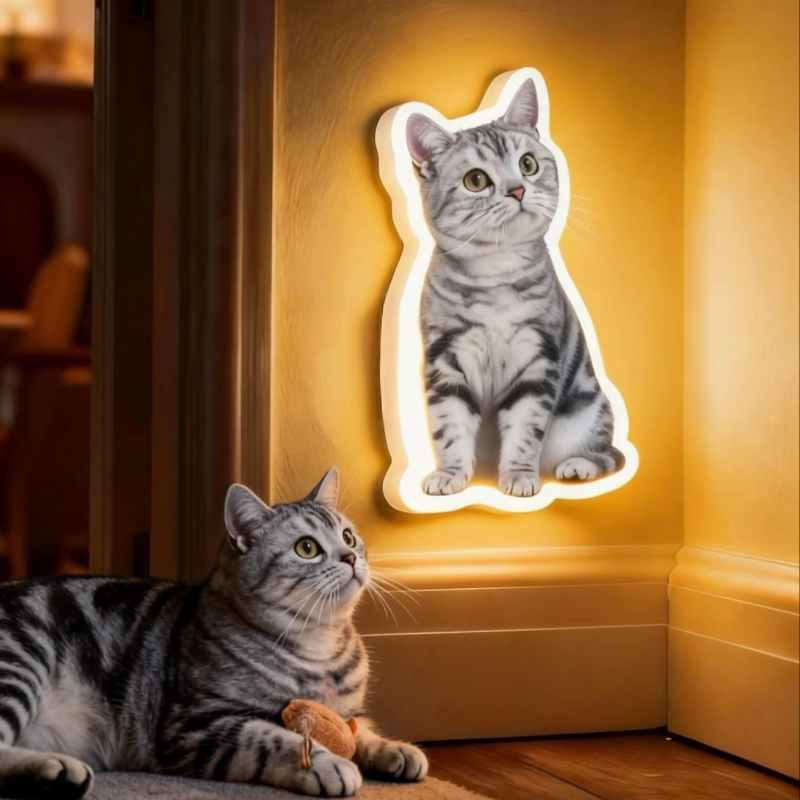 Personalized Pet Home Night Light