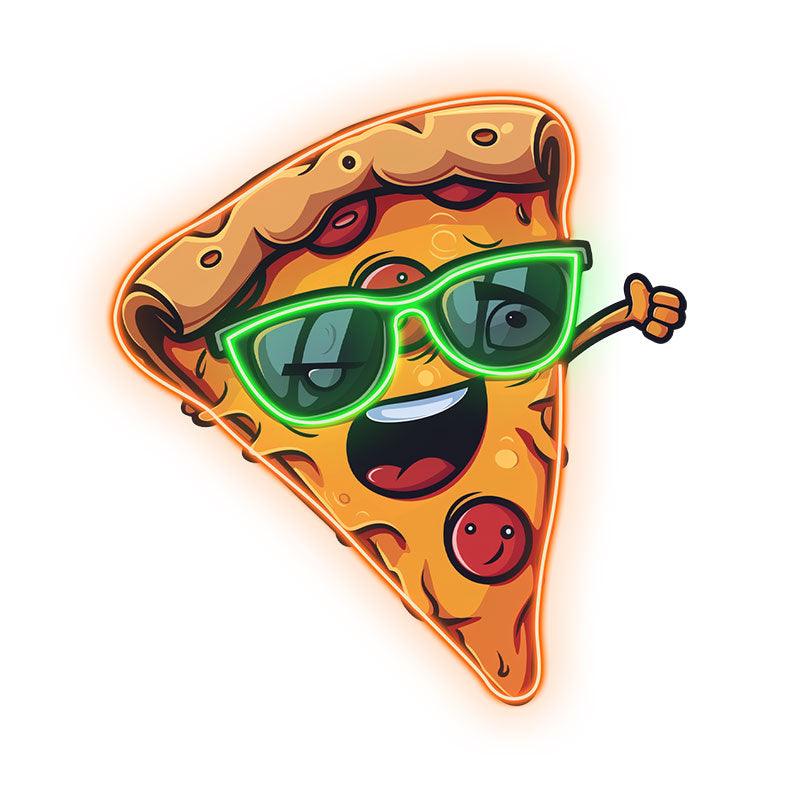 Funny Pizza LED Neon signs Light - Sunglasses Smile Pizza Decoration Light | Creative Home, Party, Gifts
