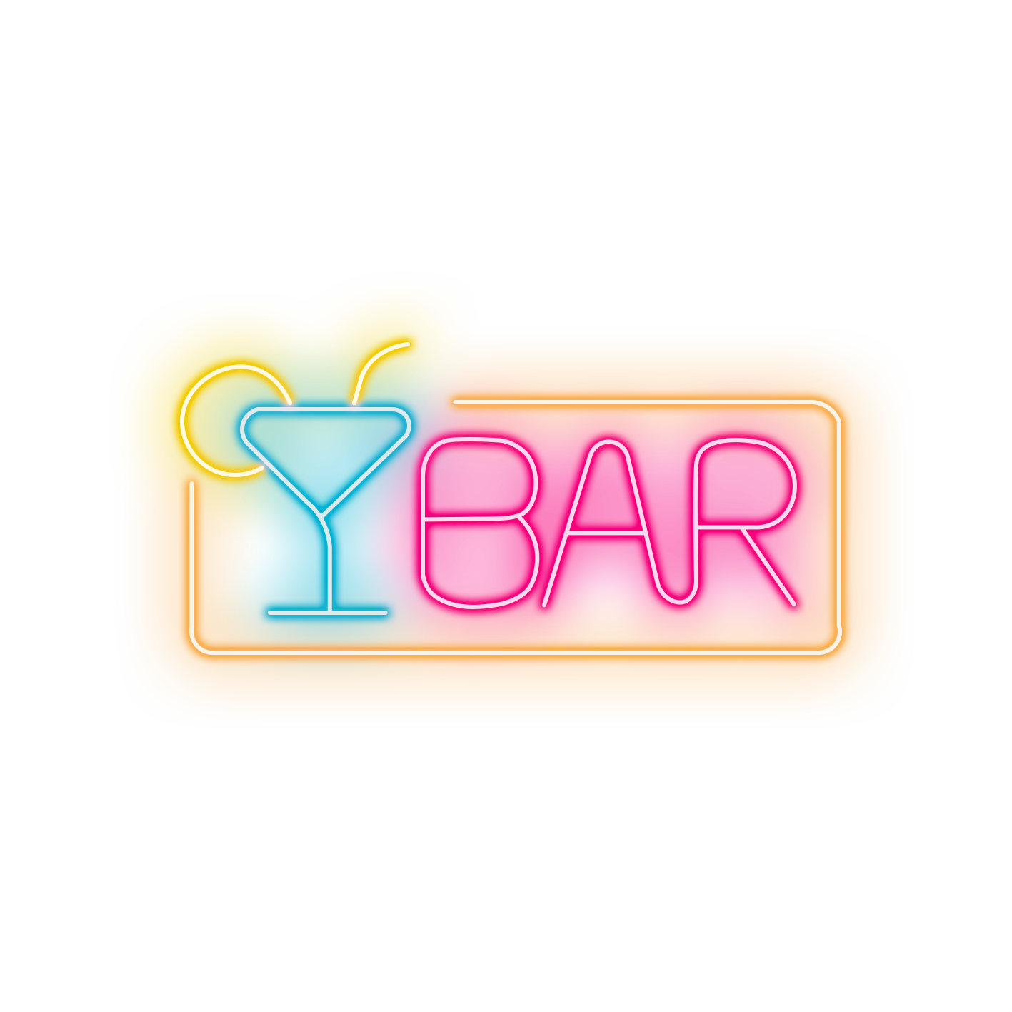 Custom Multicolor "BAR" LED Neon Light Sign for Pub, Club or Man Cave Wall Decor, Aesthetic Gift for Nightlife and Party Lovers