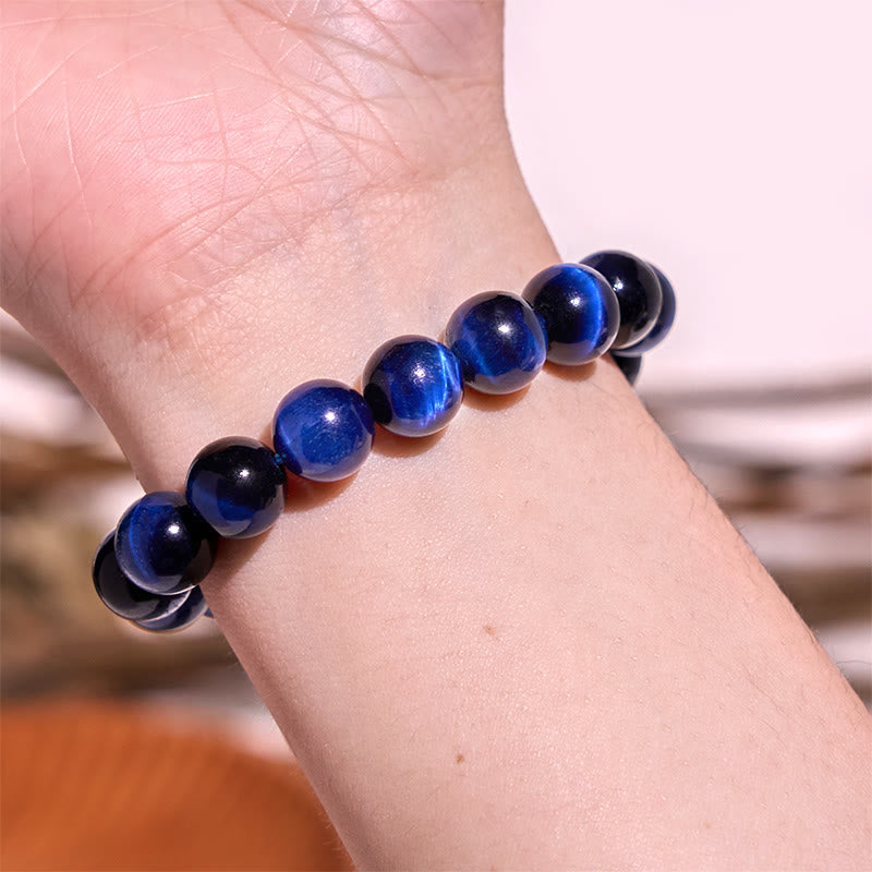 Buddha Stones "All the best for Focus and Clarity" Tiger Eye Bracelet Includes Gift Message Card