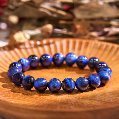 Buddha Stones "All the best for Focus and Clarity" Tiger Eye Bracelet Includes Gift Message Card