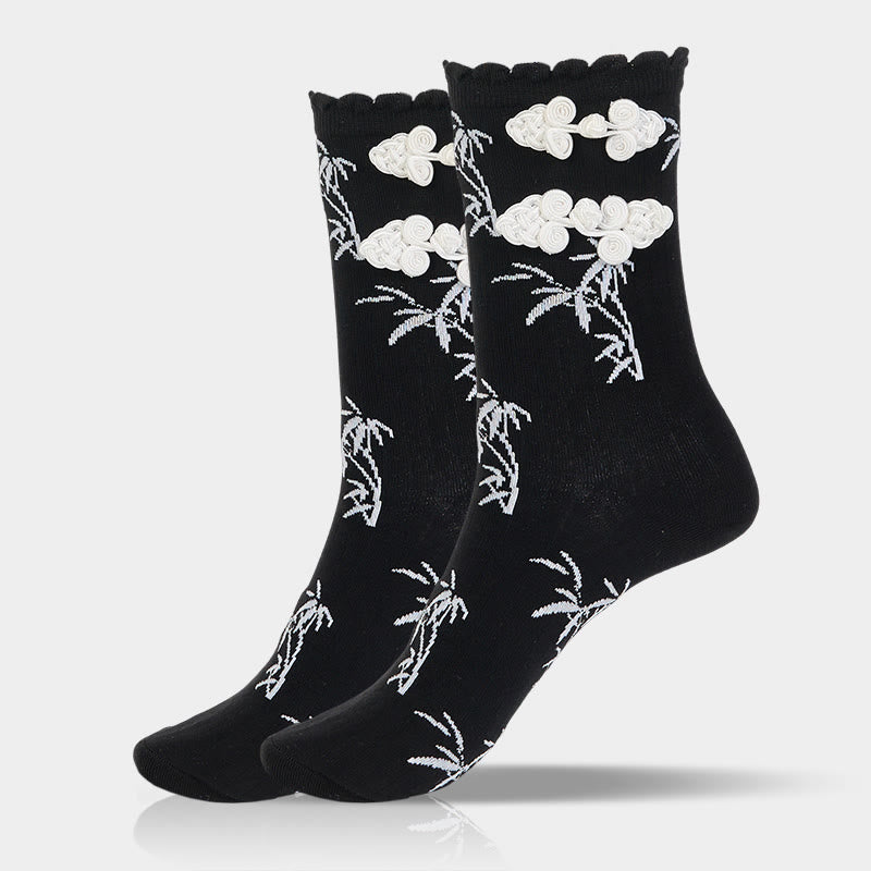 Buddha Stones "A New Beginning" Bamboo Micro Crew Women's Socks Includes Gift Message Card