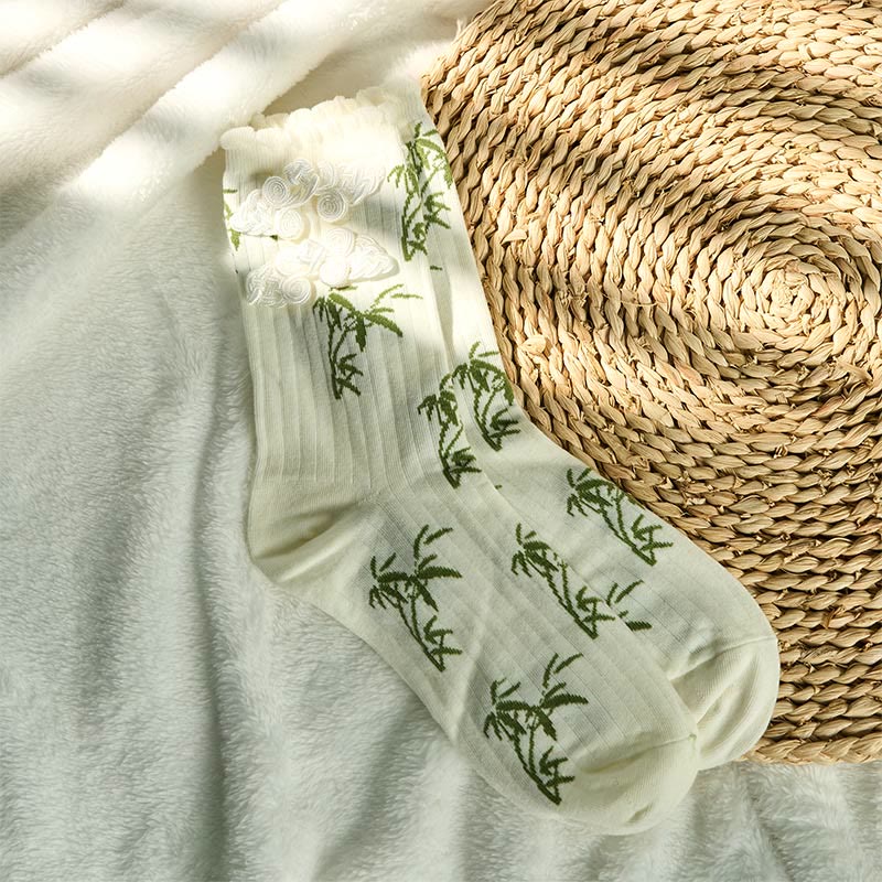 Buddha Stones "A New Beginning" Bamboo Micro Crew Women's Socks Includes Gift Message Card