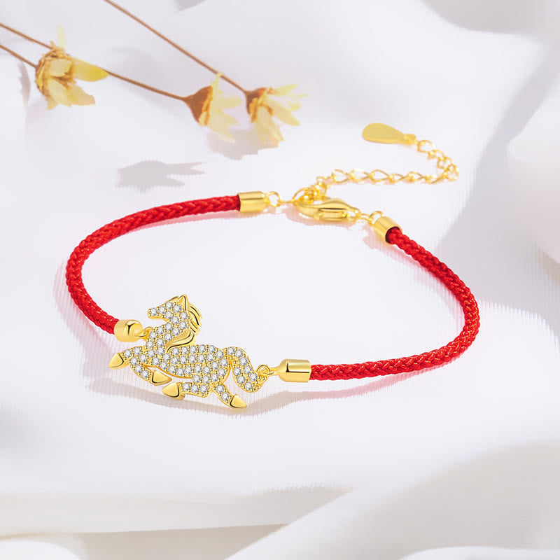 Buddha Stones "May Protection and Good Luck Follow You" Year of the Horse Includes Gift Message Card