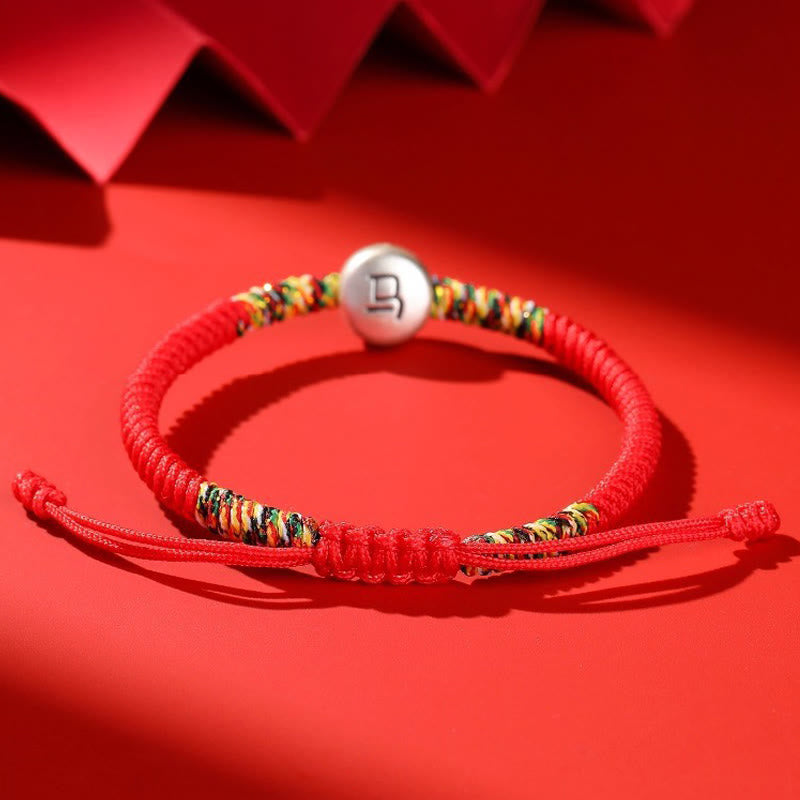 Buddha Stones "All the Best for Fortune and Protection" Year of the Horse Includes Gift Message Card