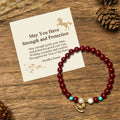 Buddha Stones "May You Have Strength and Protection" Year of the Horse Includes Gift Message Card