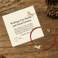 Buddha Stones "Wishing You Health and Good Fortune" Year of the Horse Includes Gift Message Card