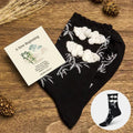 Buddha Stones "A New Beginning" Bamboo Micro Crew Women's Socks Includes Gift Message Card