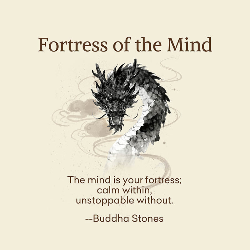 Buddha Stones "Fortress of the Mind" Casual Dragon Micro Crew Men's Socks Includes Gift Message Card