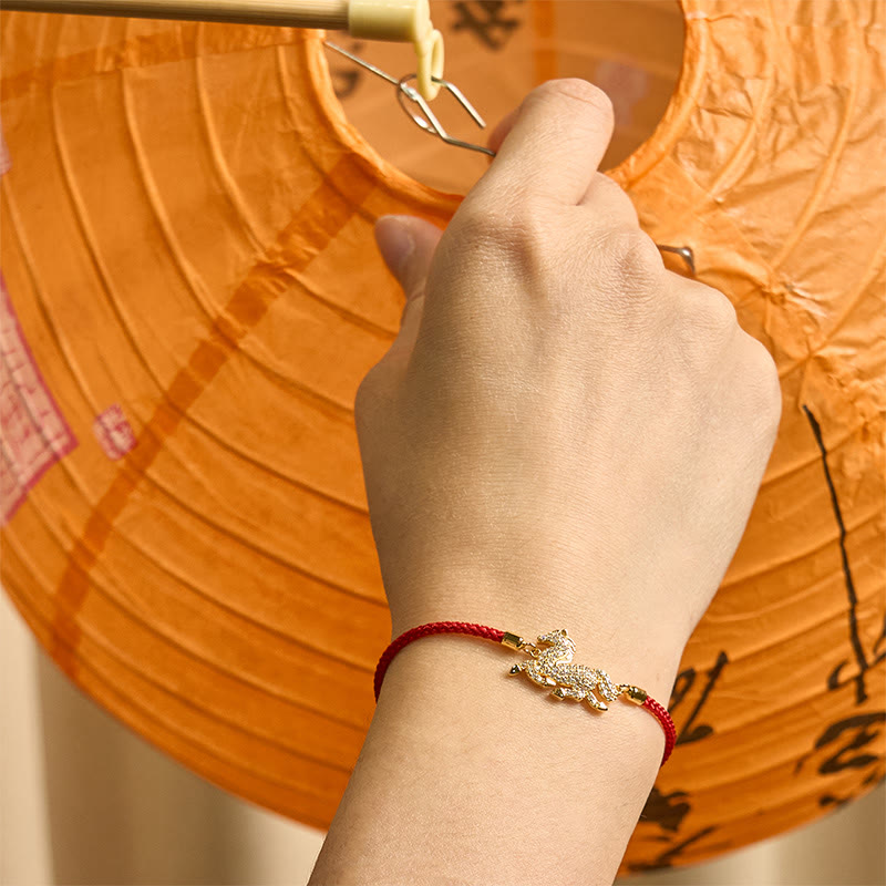 Buddha Stones "May Protection and Good Luck Follow You" Year of the Horse Includes Gift Message Card
