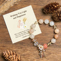 Buddha Stones "Wishing You Light and Happiness" Sun Stone Bracelet Includes Gift Message Card