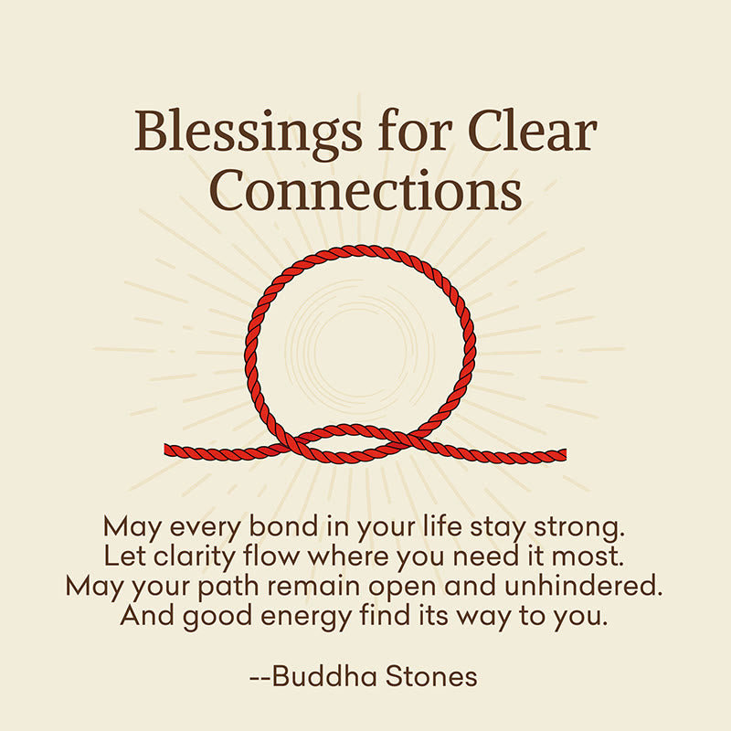 Buddha Stones "Blessings for Clear Connections" 925 Sterling Silver Lucky Golden Bead String Bracelet Anklet Includes Gift Message Card