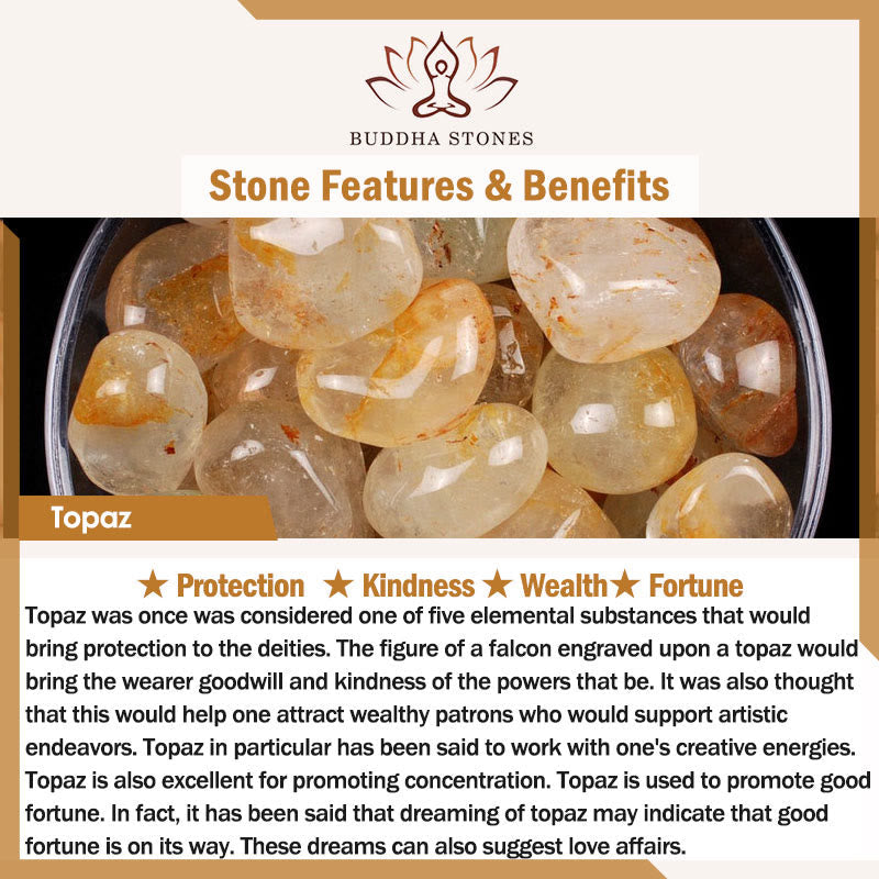 Buddha Stones "May Love Surround You" Natural 6Pcs Small Amethyst Red Jasper Red Agate Topaz Green Aventurine Love Stone Decoration Includes Gift Message Card