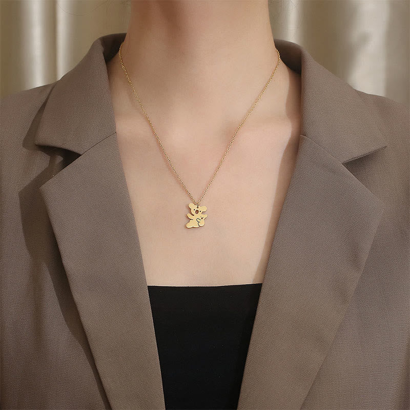 Buddha Stones "FOR DEAREST MOTHER" Koala Titanium Steel Calm Necklace Pendants Includes Gift Message Card