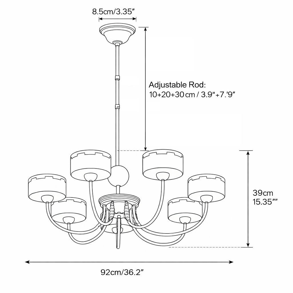 Grevola Chandelier
