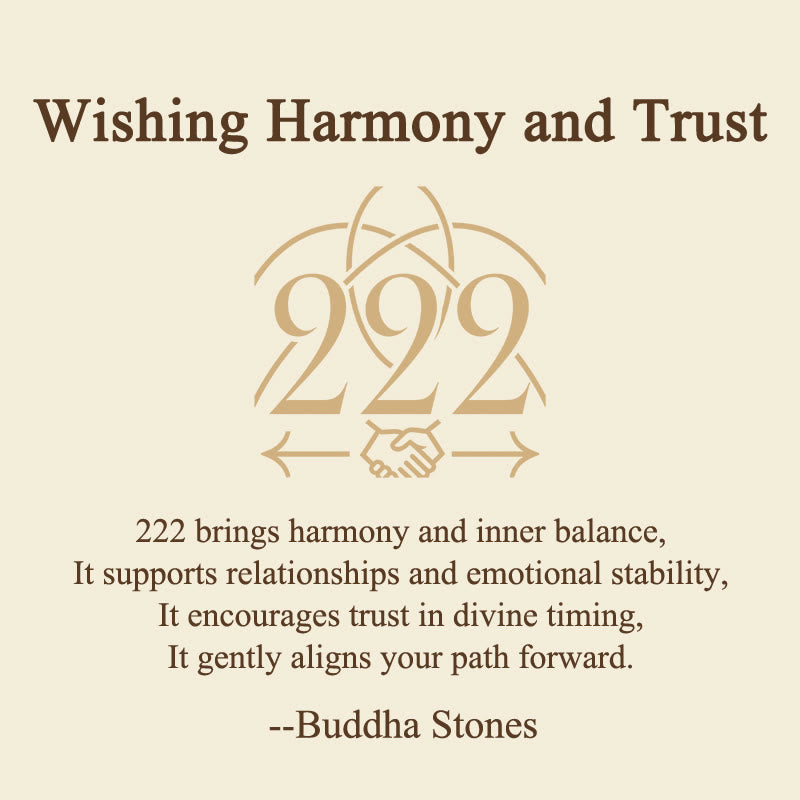 Buddha Stones "Wishing Harmony and Trust" 222 Angel Number Natural Dalmatian Jasper Key Chain Hanging Decoration Includes Gift Message Card
