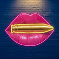 Hot Pink Lips LED Neon Sign, Perfect for Wall Decor, Bars, Beauty Salons, Bedroom Aesthetic, Wedding, Party, Valentine’s Gift