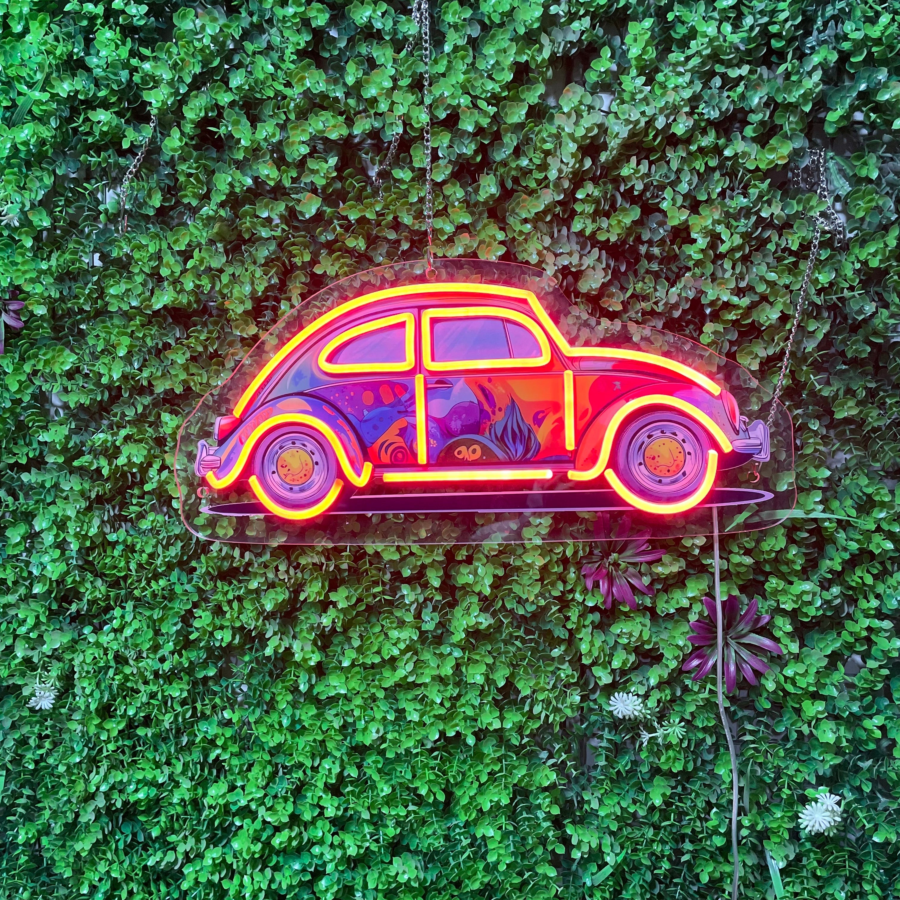 Custom Car Neon Sign | Garage Wall Decor LED Light | Personalized Neon Art for Home, Office, Man Cave & Club | Gift for Him