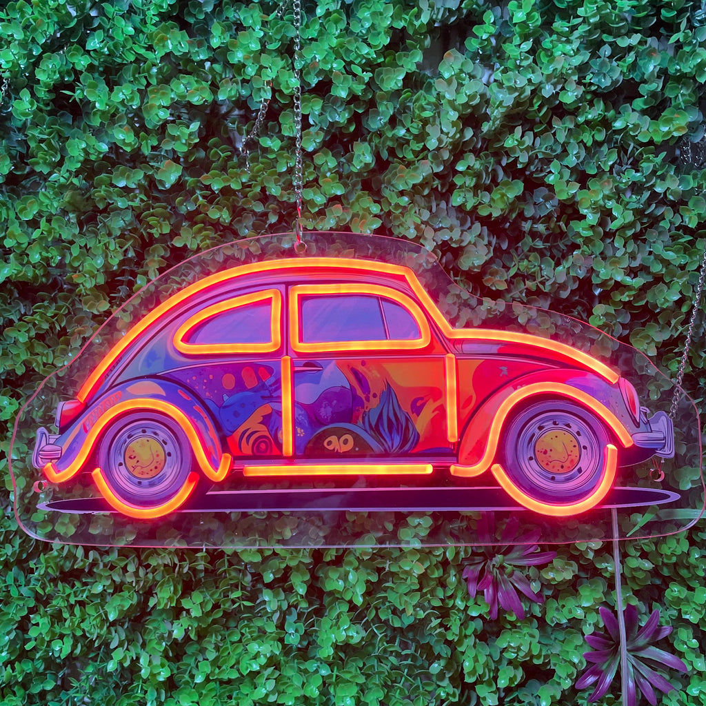 Custom Car Neon Sign | Garage Wall Decor LED Light | Personalized Neon Art for Home, Office, Man Cave & Club | Gift for Him