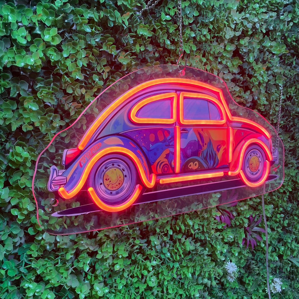 Custom Car Neon Sign | Garage Wall Decor LED Light | Personalized Neon Art for Home, Office, Man Cave & Club | Gift for Him