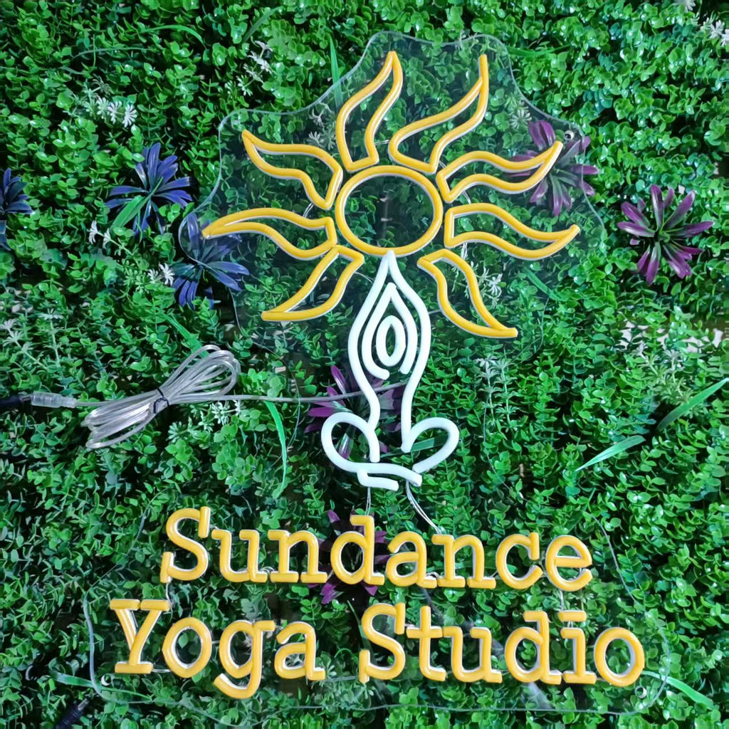 Custom Neon Signs for Yoga Studios – Illuminate Your Space with Serenity and Inspiration