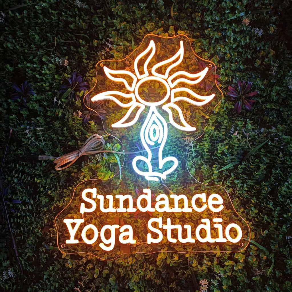 Custom Neon Signs for Yoga Studios – Illuminate Your Space with Serenity and Inspiration