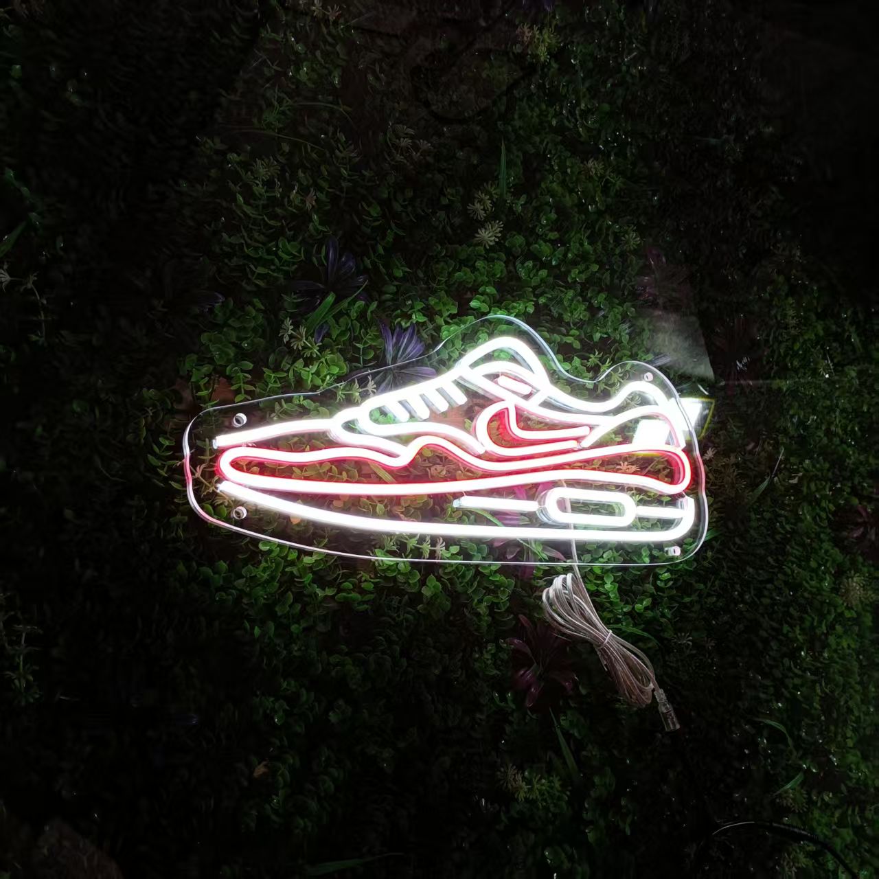 Custom Sneaker Neon, LED Sports Shoes Decorative Sign, Bedroom Wall Light Up Decorations, Dimmable Led Light, Shoes Shop Business Sign