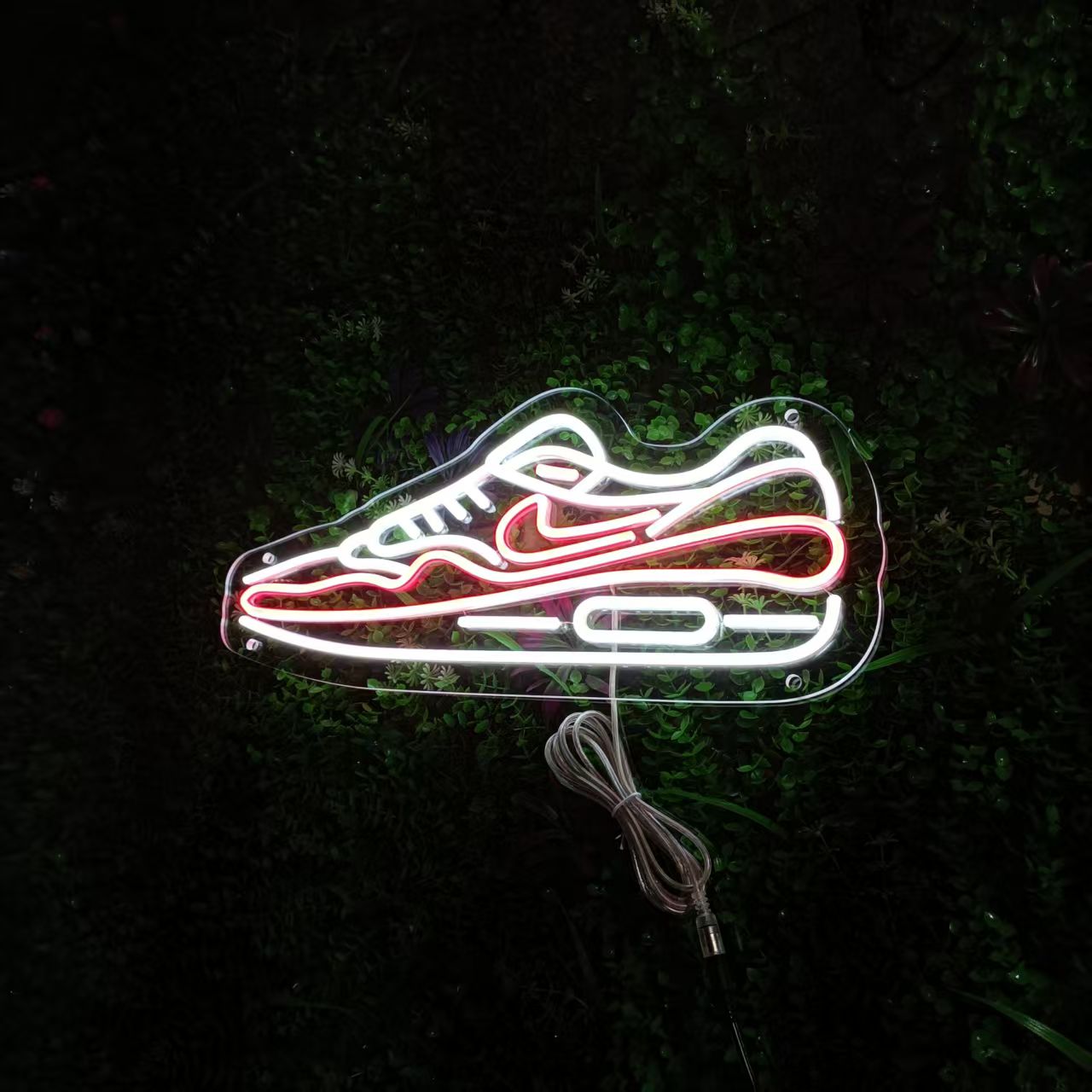 Custom Sneaker Neon, LED Sports Shoes Decorative Sign, Bedroom Wall Light Up Decorations, Dimmable Led Light, Shoes Shop Business Sign