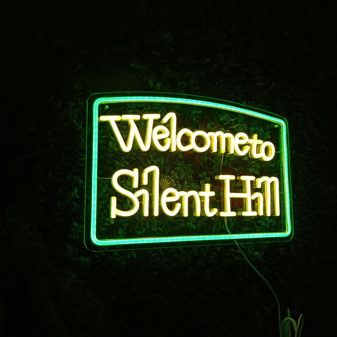 Custom Neon Sign,Green and Yellow LED Neon Light,Sign neon light ，Ideal for decorating game rooms, man caves,Gifts for young man