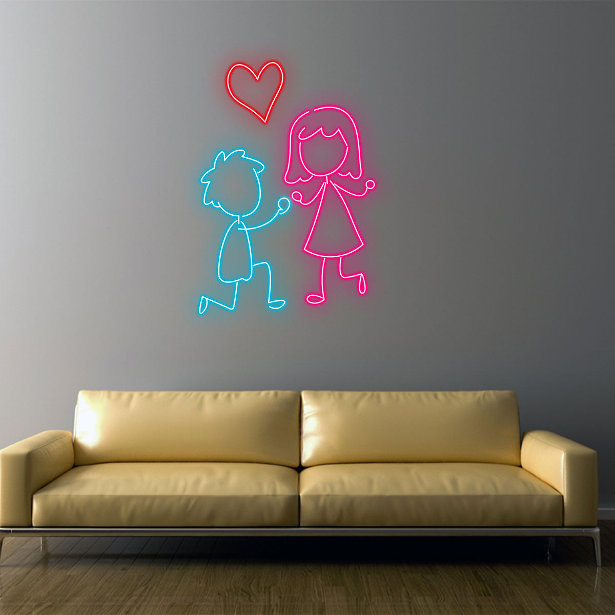 Love Neon Sign LED Wall Light,Couple Proposal Neon Light for Valentine’s Day,Wedding, Anniversary,Romantic LED Neon Wall Art