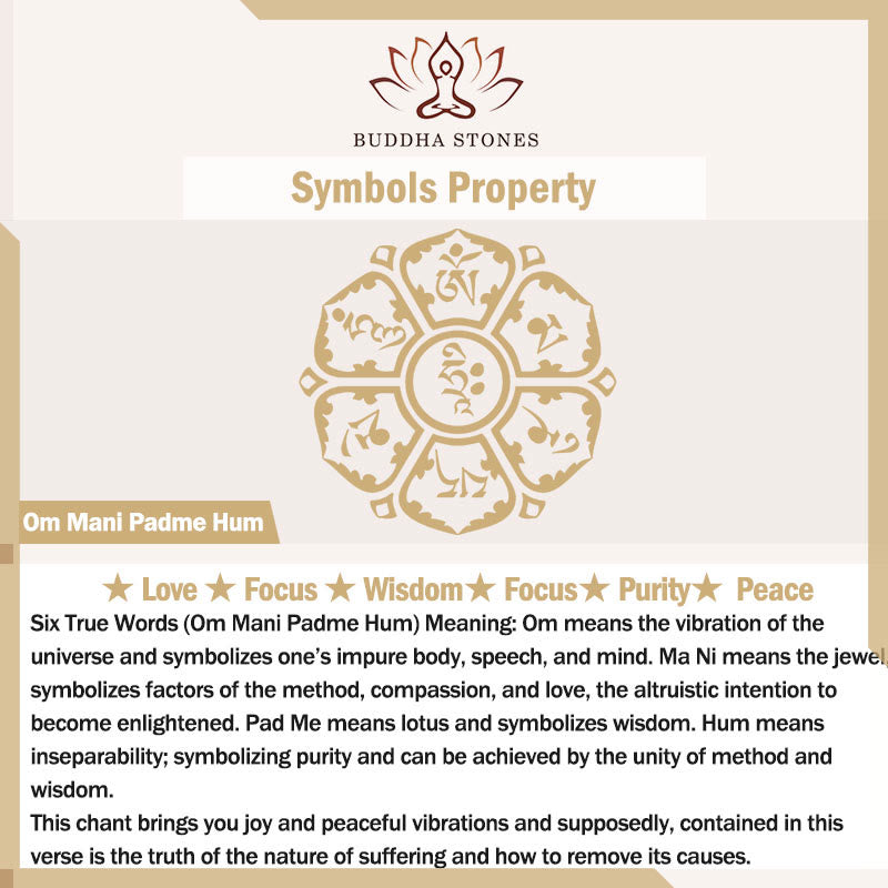Buddha Stones "Blessings of Light and Protection" White Crystal Bracelet Includes Gift Message Card