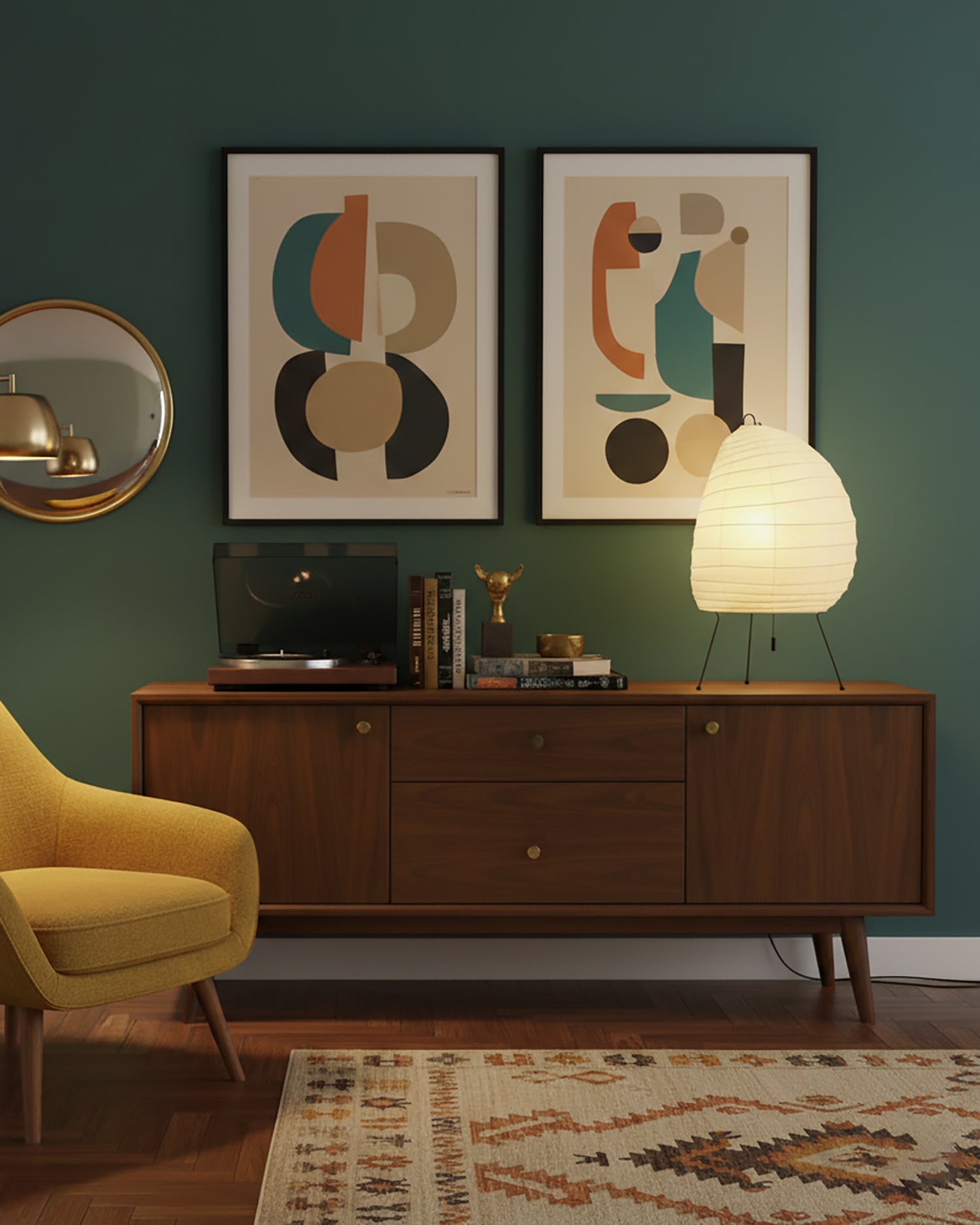 Washi Table Lamp