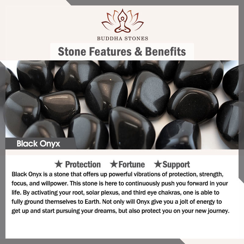Buddha Stones "All the Best for Love and Harmony" Stone Quartz Bracelet Includes Gift Message Card