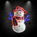 Christmas Snowman LED Neon Sign