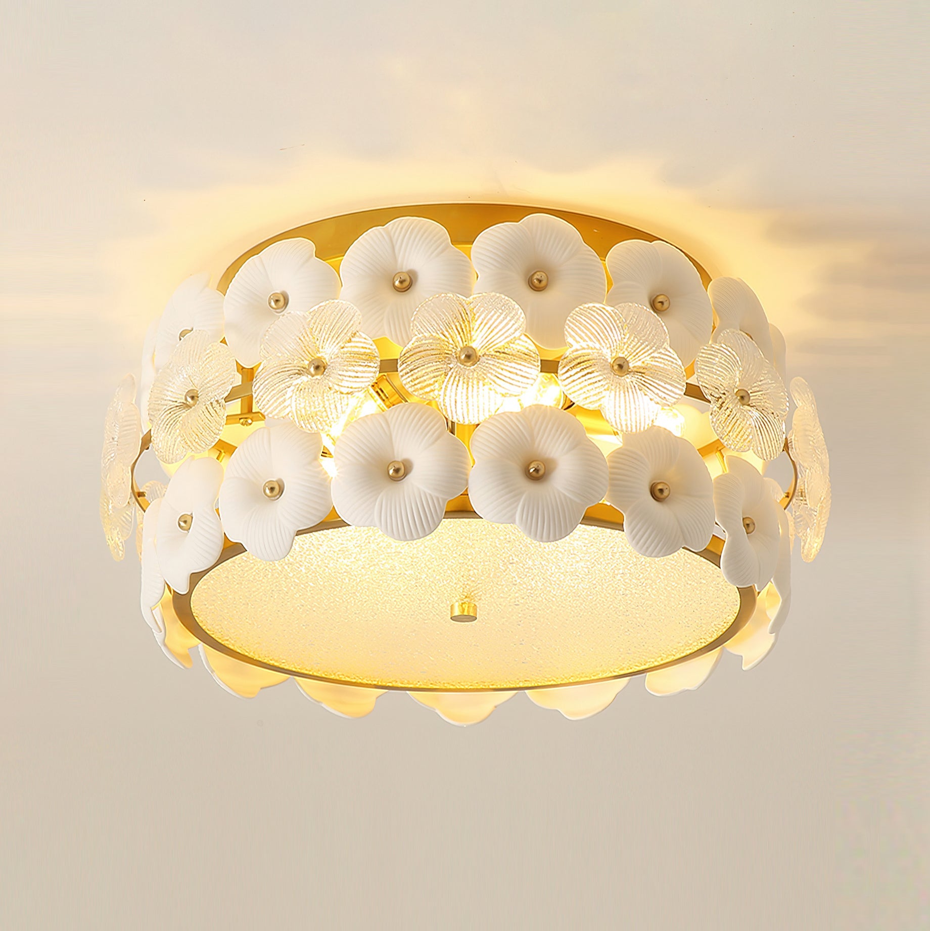 Abella Flowers Ceiling Light