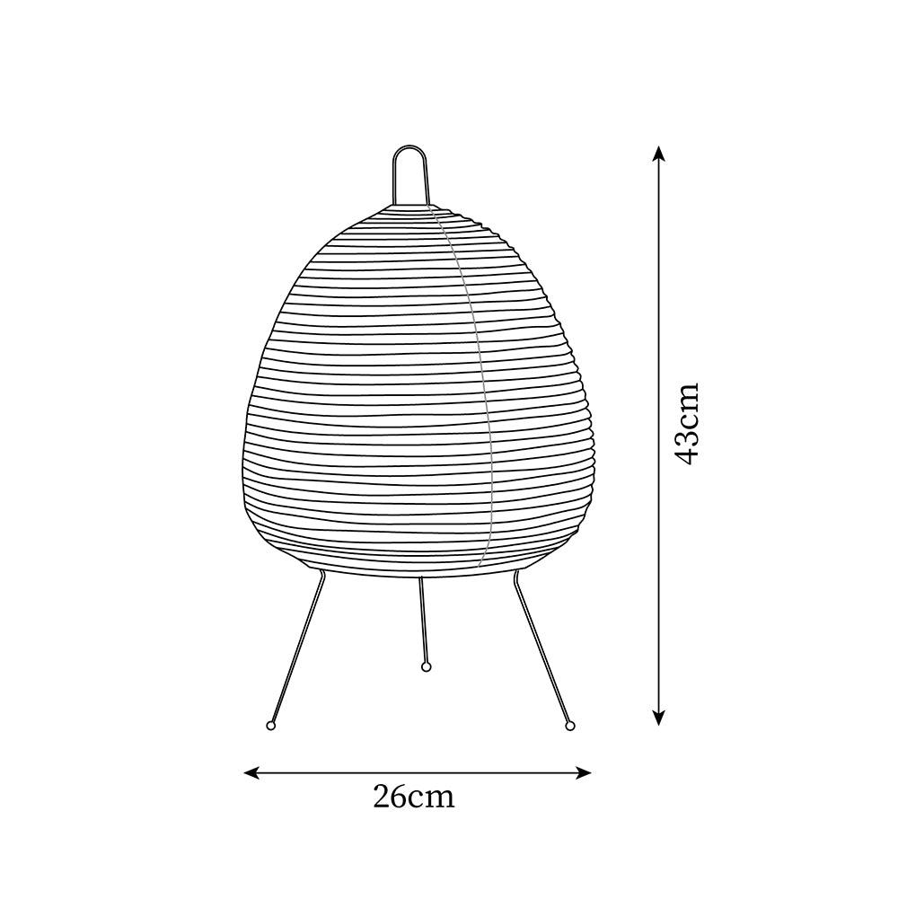 Akari 1A Table Lamp