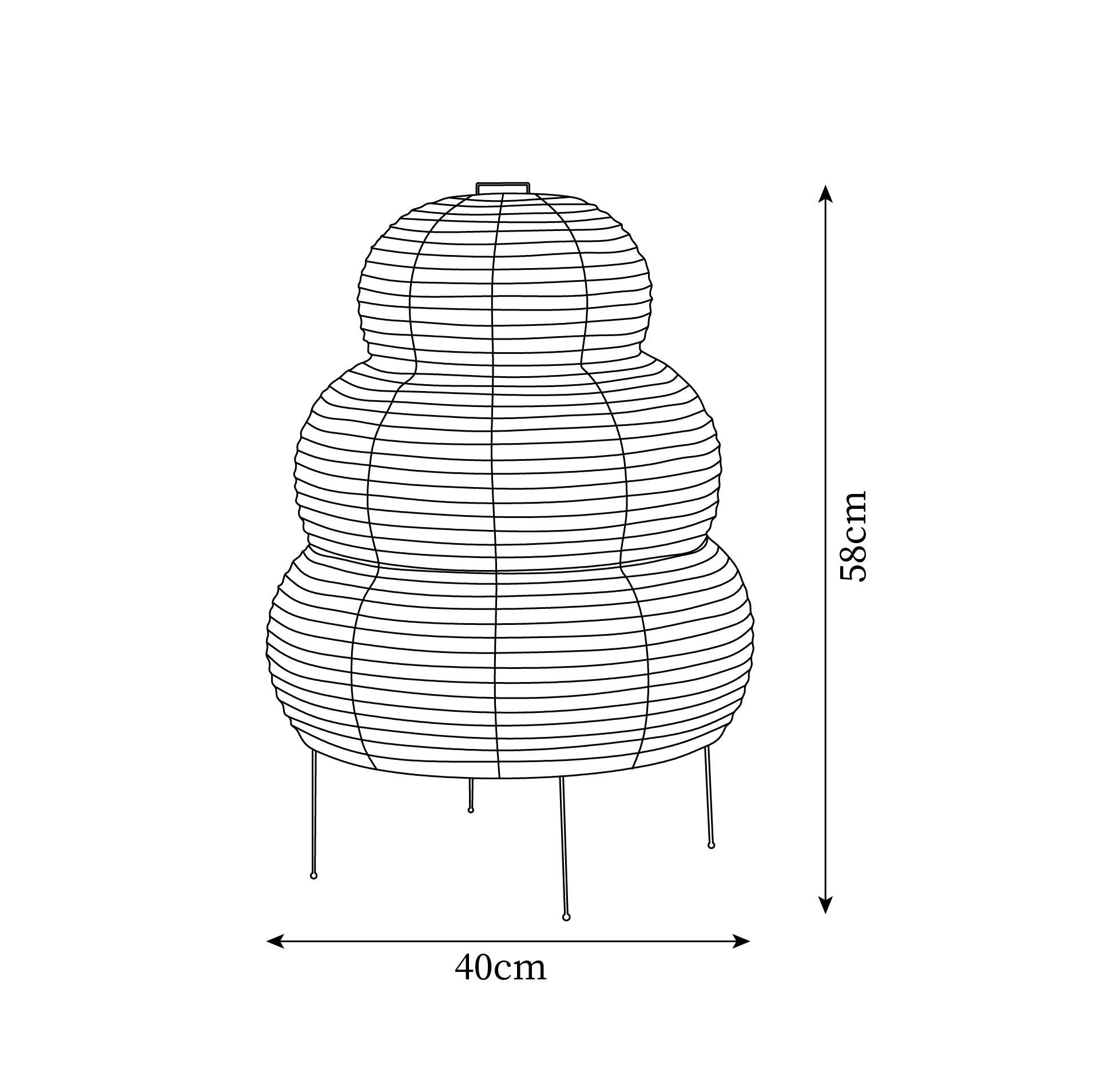 Akari 24N Table Lamp