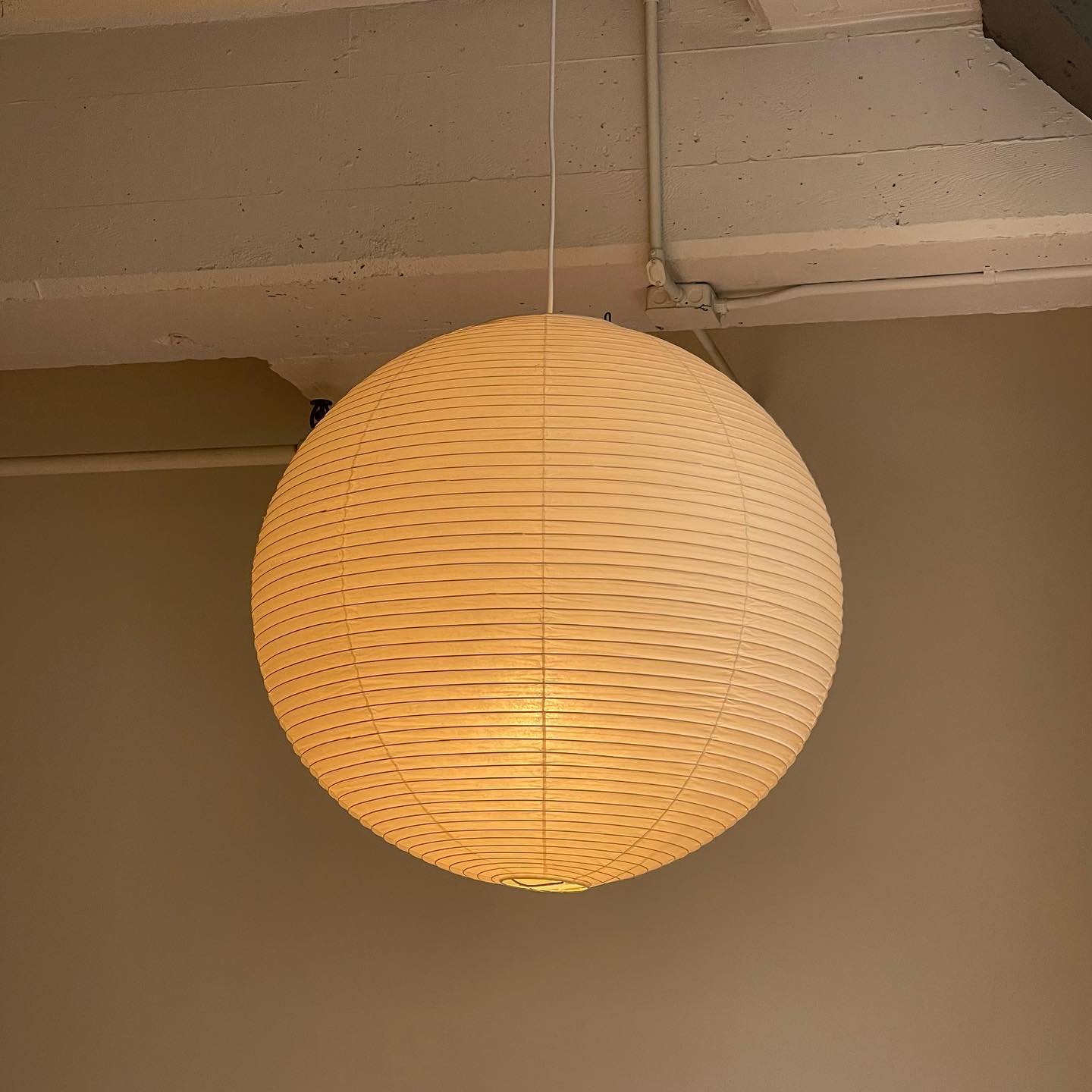 Akari A Series Plug In Pendant Lamp White Wire Version