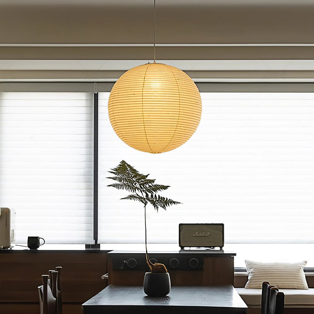 Akari A Series Plug In Pendant Lamp Black Wire Version