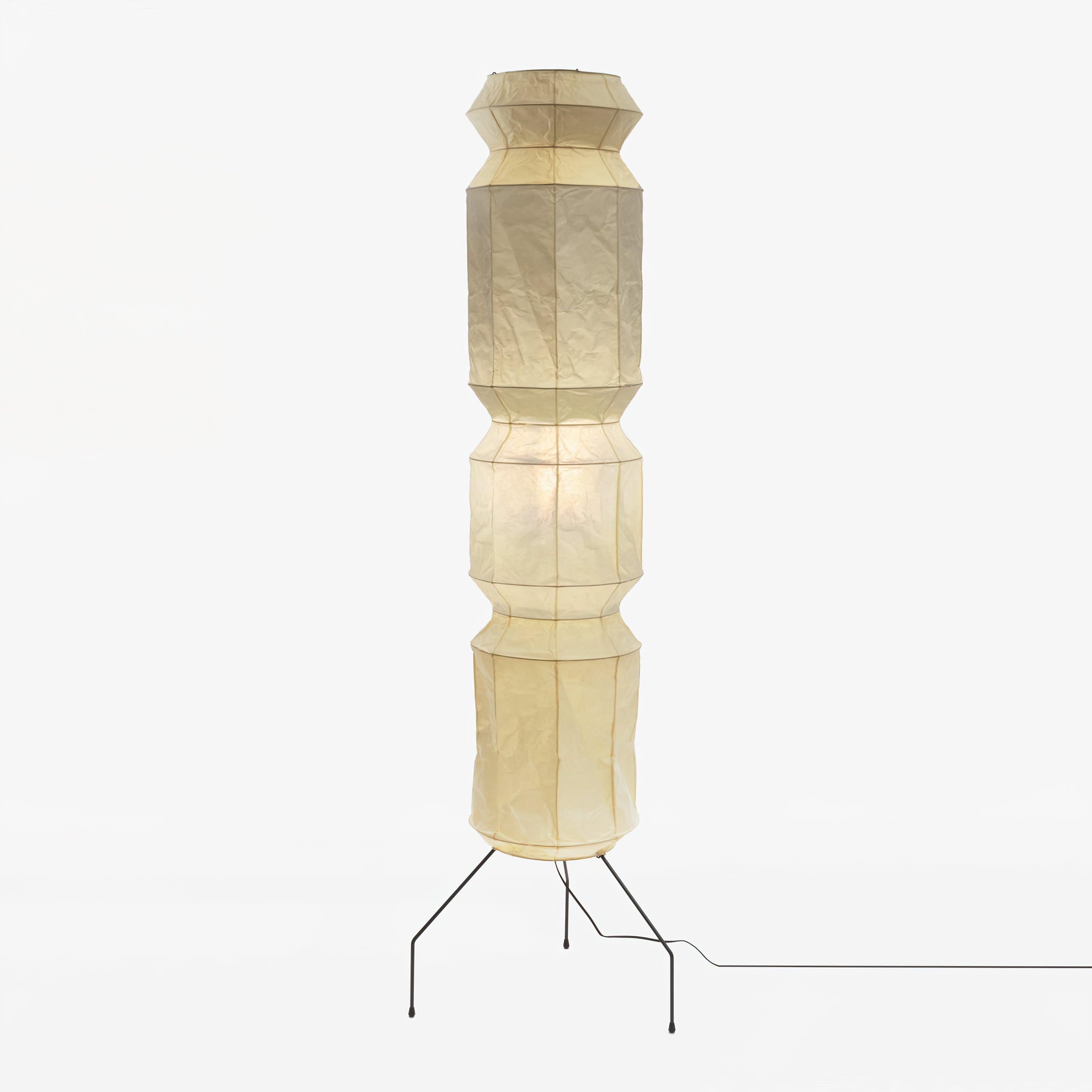 Akari UF4-L6 Floor Lamp 20.4″- 74″
