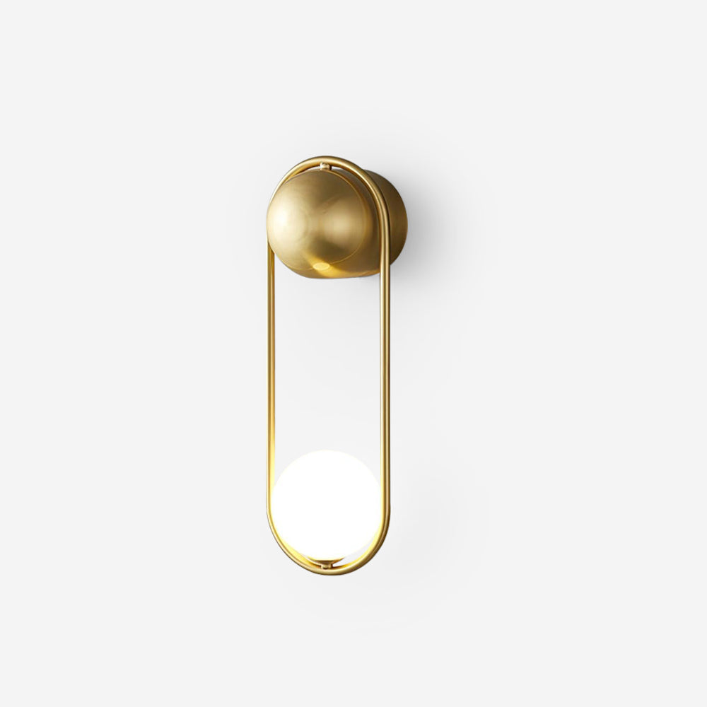 Alaynia Globe Wall Lamp