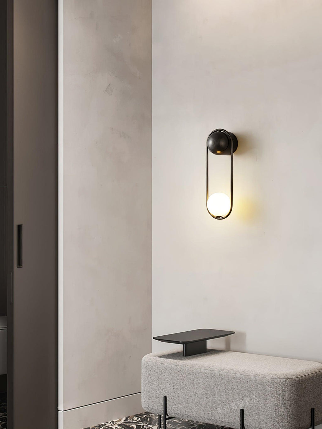 Alaynia Globe Wall Lamp