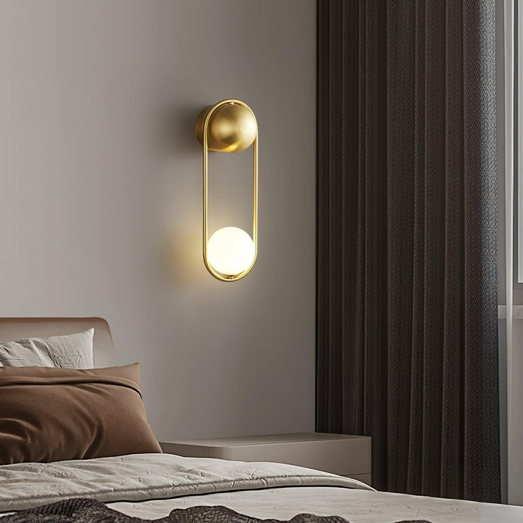 Alaynia Globe Wall Lamp