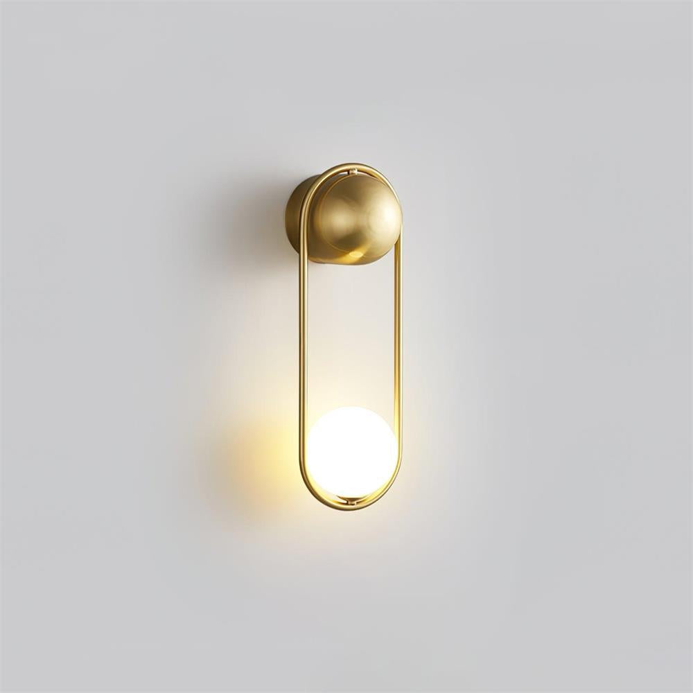 Alaynia Globe Wall Lamp