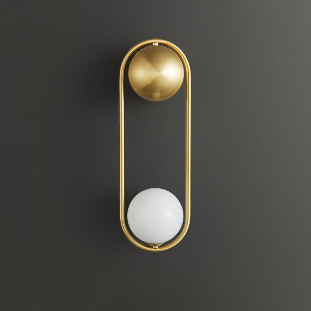 Alaynia Globe Wall Lamp