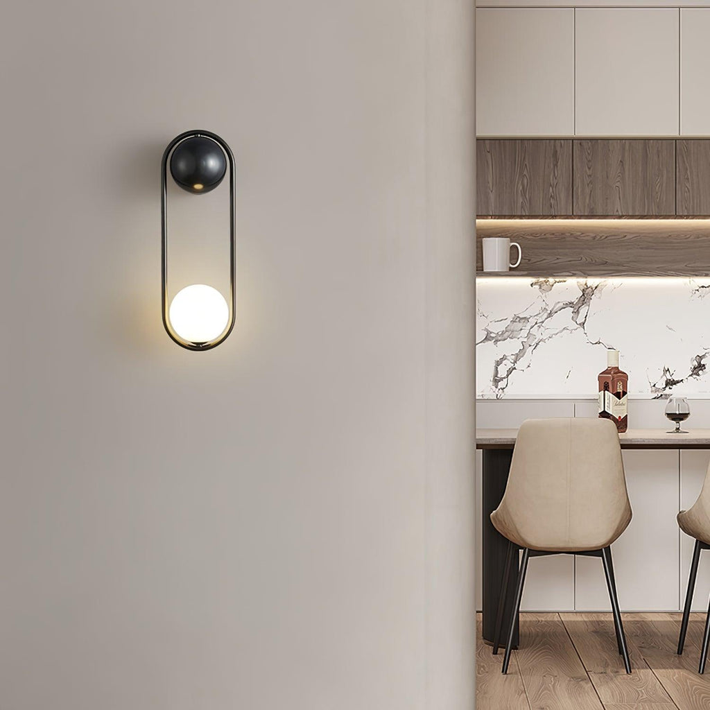 Alaynia Globe Wall Lamp