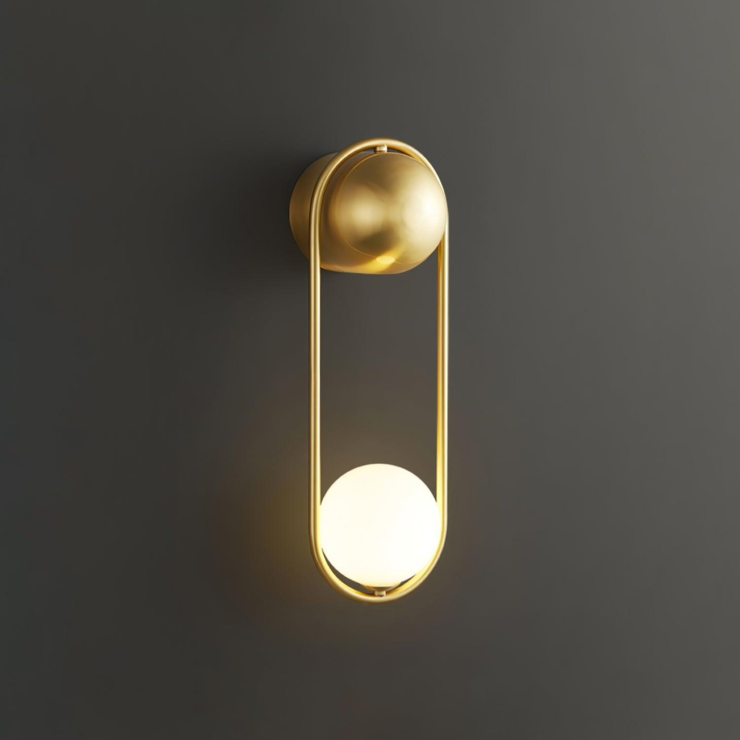 Alaynia Globe Wall Lamp